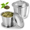 Teesieb 2er Set aus Edelstahl – Feines Sieb für losen Tee & Produktbild-Vorschau 1