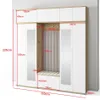 Garderoben-Set Aura Version 10: Kleiderschrank mit Produktbild-Vorschau 2