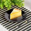 Skleněné dezertní talíře, černé, 18 cm, sada 6 ks Náhled obrázku produktu 4