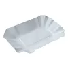 TOP 250 Pappschalen 9x14cm KU51 rechteckig weiß / Einweg Produktbild-Vorschau 1
