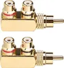 RCA adaptér RCA zástrčka RCA zástrčka RCA do zásuvky Náhľad obrázku produktu 1