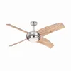 Borovicový stropní ventilátor Borealis 122 cm s LED Náhled obrázku produktu 1