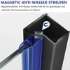 IMPTS Schwarz Nischentür Duschkabine Falttür Produktbild-Vorschau 5