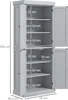 HOMCOM Armoire de cuisine buffet cuisine vaisselier meuble Voir les images du produit 5