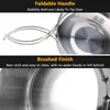 Camping Kochgeschirr Set 4-5 Personen Edelstahl Portable Produktbild-Vorschau 8