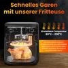Extralink Air Fryer 6,5 L Heißluftfritteuse 1800 W mit Produktbild-Vorschau 8