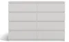 Topeshop M8 140 BIEL, Weiß, 8 Schublade(n), Partikelbord, Produktbild-Vorschau 12