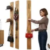 FLEXISTYLE Holz Kleiderhaken wand Wandgarderobe Garderobe Produktbild-Vorschau 1