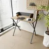Carl Bureau 120x48x78,5cm -Reproduction chêne/gris foncé Voir les images du produit 3