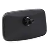 The back of a black rectangular mirror with a mounting bracket attached. Anteprima dell’immagine prodotto