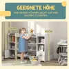 AIYAPLAY Kinder-Bücherregal für Spielzeug mit 8 Produktbild-Vorschau 6