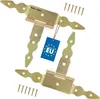 KOTARBAU® 2 St. T Scharniere gold L: 150 mm Kreuzgehänge Produktbild-Vorschau 1