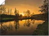 ARTland Poster goldener Morgen Größe: 60x45 cm Produktbild-Vorschau 1