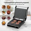 Kontaktní gril Olvy, 1800W, elektrický sendvičovač, 7 Náhled obrázku produktu 6