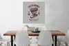 MuchoWow® Poster Kaffeemaschine - Tasse - Retro - Zeichnung Produktbild-Vorschau 2