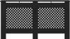 vidaXL Heizkörperverkleidung Schwarz 152x19x81,5 cm MDF Produktbild-Vorschau 4