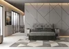 ITYHOME - Gepolstertes Bett ohne Lattenrost 160x190 mit Produktbild-Vorschau 3