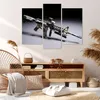 Bild auf Leinwand - Leinwandbild - Armee Gewehr - 130x100cm Produktbild-Vorschau 7