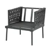 4-teilig Gartenmöbel Set Lounge-Set Sitzgruppe verzinkter Produktbild-Vorschau 18