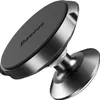 A close-up studio shot of a black magnetic car phone holder. Náhľad obrázku produktu