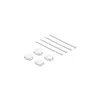 Delock Keystone Modul RJ45 Buchse Cat.6A STP 4 Stück Produktbild-Vorschau 4