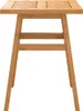 vidaXL Tavolino 45x45x60 cm in legno massello di acacia Anteprima dell’immagine prodotto 3