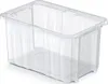 nabbi Kunststoff-Aufbewahrungsbox NCC12 6 l – transparent Produktbild-Vorschau 1