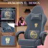 Verdego Gaming-Stuhl, Graublau, Bürostuhl Ergonomisch, Produktbild-Vorschau 5