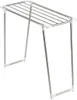 A freestanding, foldable stainless steel drying rack. Produktbild-Vorschau
