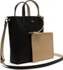 LACOSTE sac à épaule Anna Vertical Shopping Bag Black Warm Voir les images du produit 31