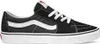 A side view of a black Vans SK8 shoe with a white stripe. Produktbild-Vorschau