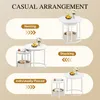 Balconera Couchtisch Rund, 2er Set Nisttisch, Stapelbarer Produktbild-Vorschau 2