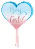 Pinata Boy&Girls 40x35x7,5 Papier rosa hellblau zum Produktbild-Vorschau 1