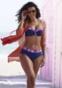 LASCANA Bügel-Bandeau-Bikini-Top Exotic navy-pink bedruckt Produktbild-Vorschau 4
