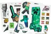 Pack d'autocollants pour verre Minecraft 21 x 15 cm Voir les images du produit 4