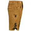 Pantaloni corti in pelle tradizionali da uomo PAULGOS - HK3 Anteprima dell’immagine prodotto 3
