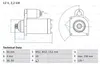 BOSCH 0 986 021 970 Starter Anlasser 0,9kW für MINI Produktbild-Vorschau 15