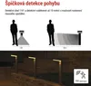 LED zahradní solární sloupkové svítidlo VEREA, čidlo soumraku, 10,7 x 15,4 x 50 cm Anteprima dell’immagine prodotto