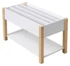 Relaxdays Boekenrek voor kinderen, wit-lichtbruin Productafbeelding-voorbeeld 6