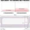 2× 200cm Barrière de lit pour bébés et enfants Réglable en Voir les images du produit 3