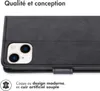 imoshion Luxe Bookcase pour l'Apple iPhone 15 - Noir Voir les images du produit 3
