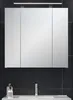 Devon Armoire de toilette murale avec miroir, 3 portes, Voir les images du produit 10
