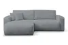 VENASI Ecksofa mit Schlaffunktion & Bettkasten Tilly, Grau Produktbild-Vorschau 4