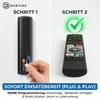 Dakana Ersatz Fernbedienung für Telefunken RC4318P / RC4318 Produktbild-Vorschau 3