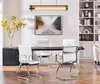 A modern office or dining room setting with chairs around a table. Produktbild-Vorschau