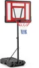COSTWAY Pool Basketballkorb outdoor, Basketballständer Produktbild-Vorschau 1