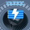 2400 mAh Campingventilator, 2-in-1 Ventilator mit Licht, Produktbild-Vorschau 6