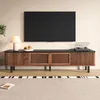 Moderner Lowboard-TV-Schrank mit Schiebetüren und Produktbild-Vorschau 10