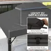 Zastępczy dach pawilonu, 3 x 4 m, zastępcza plandeka z Podgląd zdjęcia produktu 7