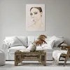 Bild auf Leinwand - Leinwandbild - Einteilig - Frau Stille Produktbild-Vorschau 6